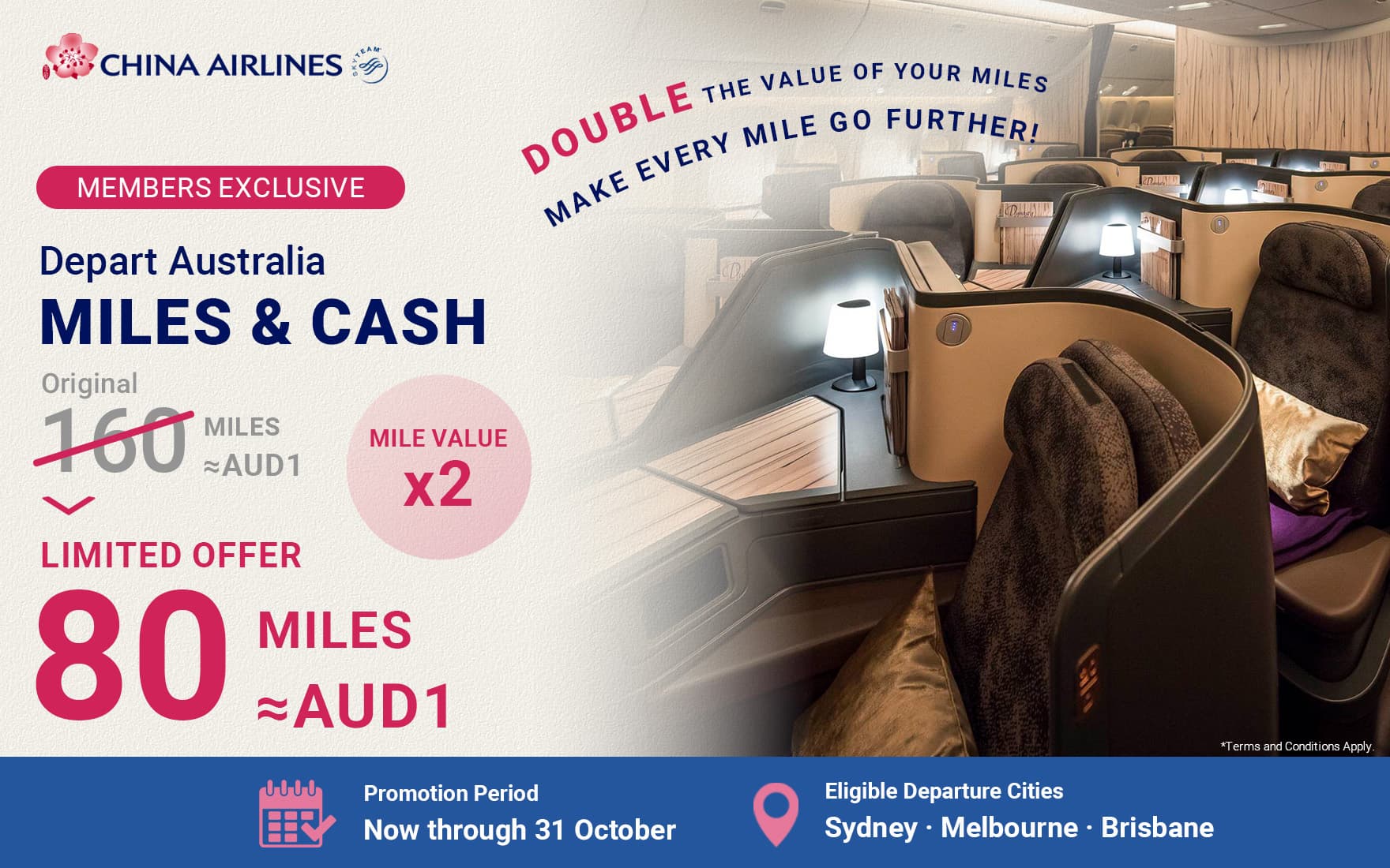 Fly Beyond with China Airlines — seamless connections via Taipei