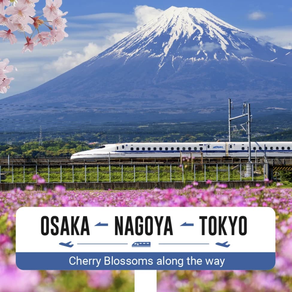 Japan open-jaw itinerary — Tokyo in / Osaka out