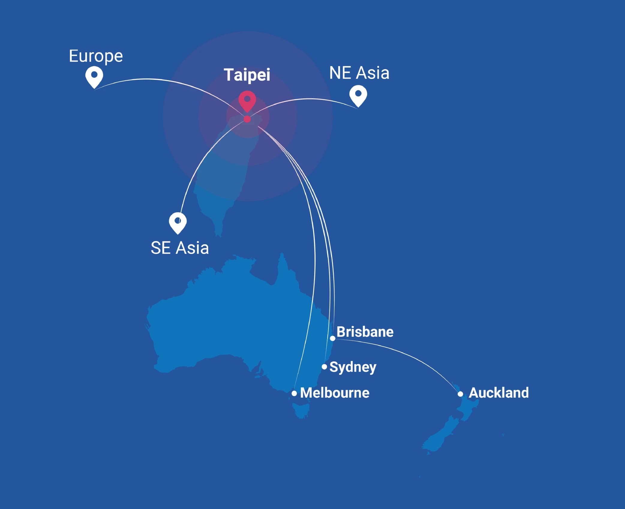 50+ Destinations